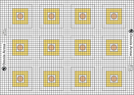 Tarcza Omnis Arma 50x70 cm